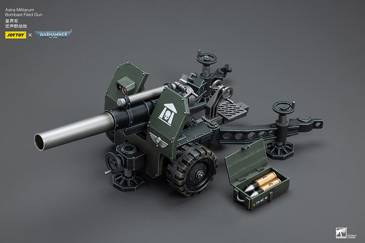 Astra Militarum Ordnance Team with Bombast Field Gun