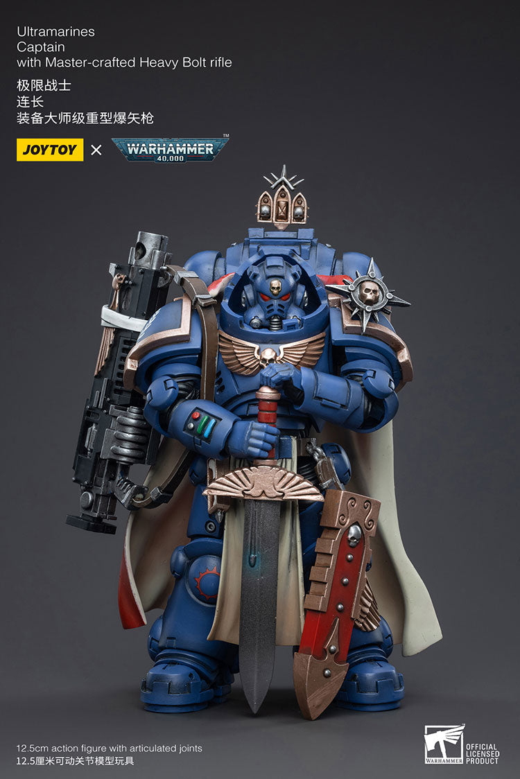 Ultramarines Captain With Master-crafted Heavy Bolt rifle