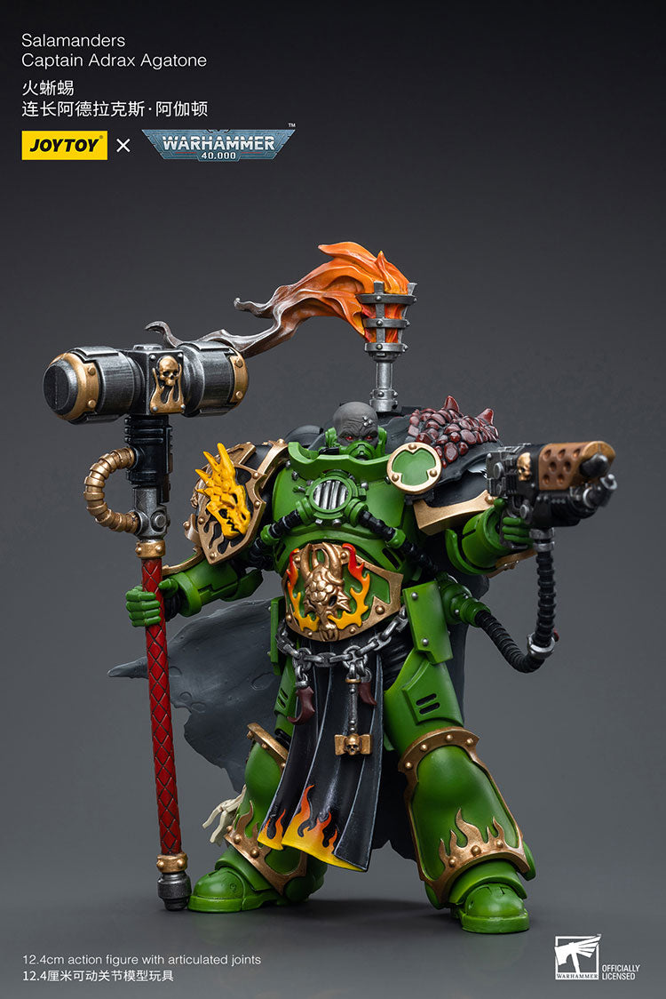 Salamanders Captain Adrax Agatone