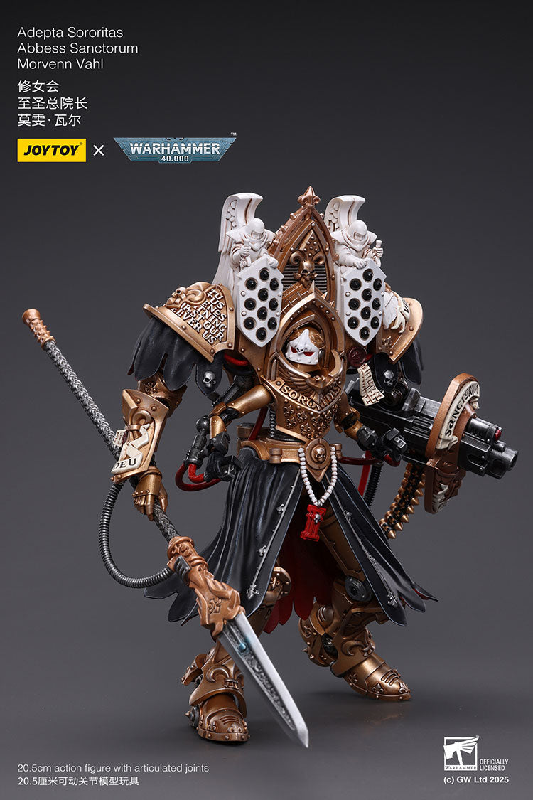 Adepta Sororitas Abbess Sanctorum Morvenn Vahl