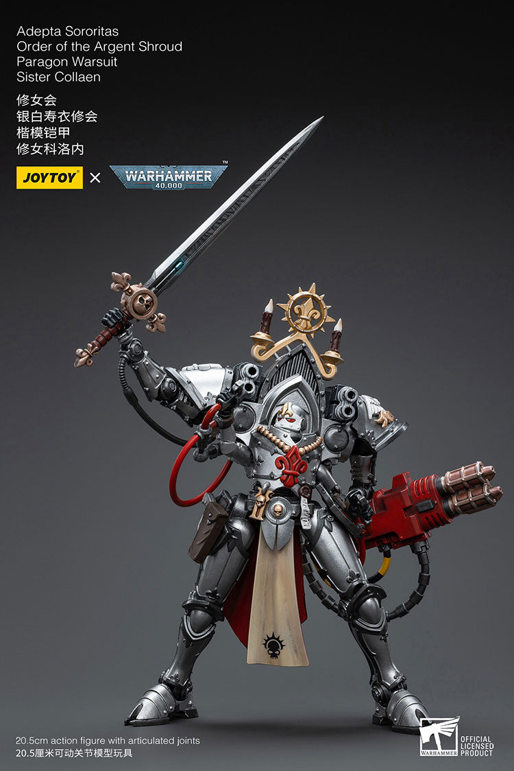Adepta Sororitas Order of the Argent Shroud Paragon Warsuit Sister Collaen