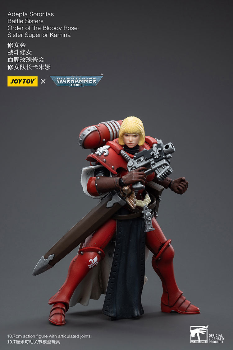 Adepta Sororitas Battle Sisters Order of the Bloody Rose Sister Superior Kamina