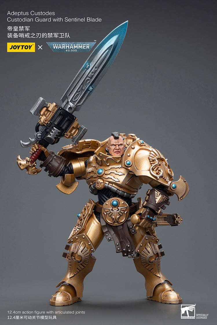 Adeptus Custodes Custodian Guard with Sentinel Blade