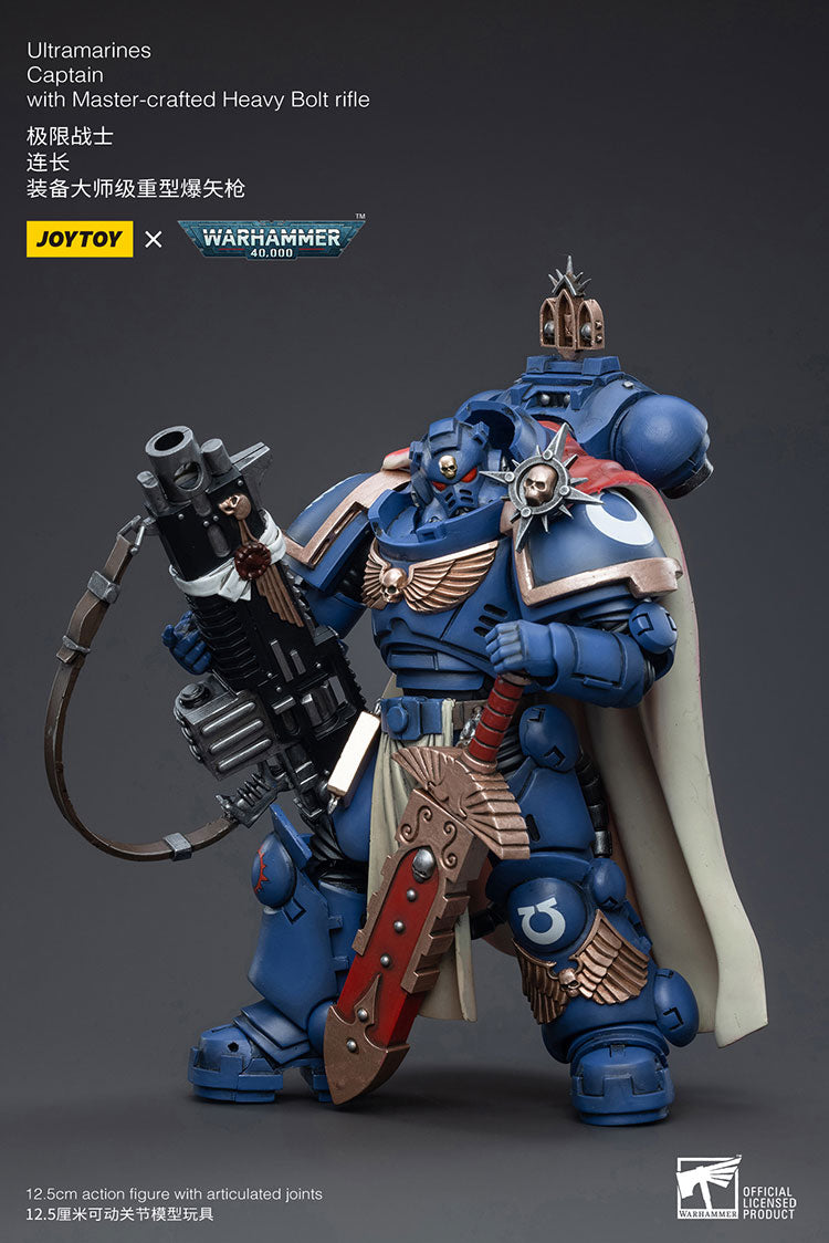 Ultramarines Captain With Master-crafted Heavy Bolt rifle