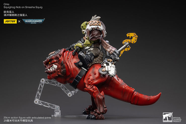 Orks Squighog Nob On Smasha Squig