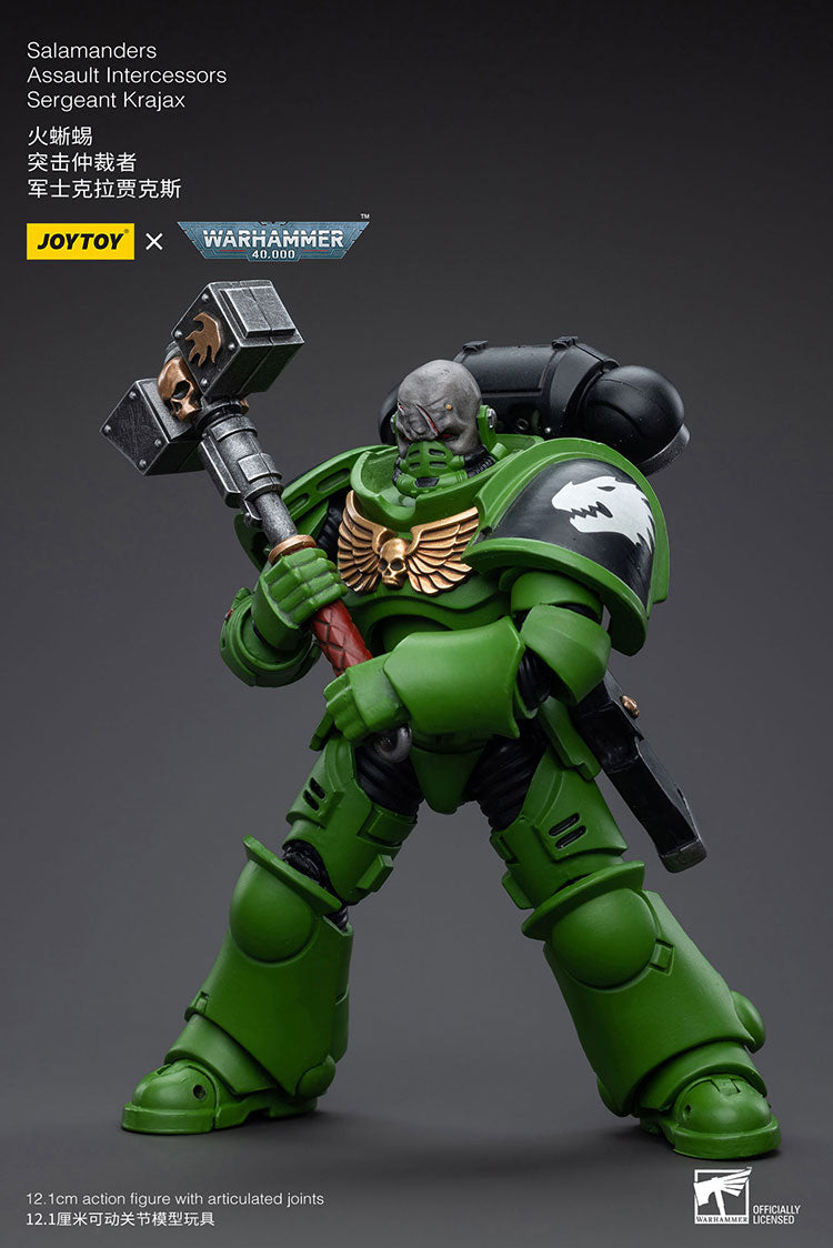 Salamanders Assault Intercessors Sergeant Krajax