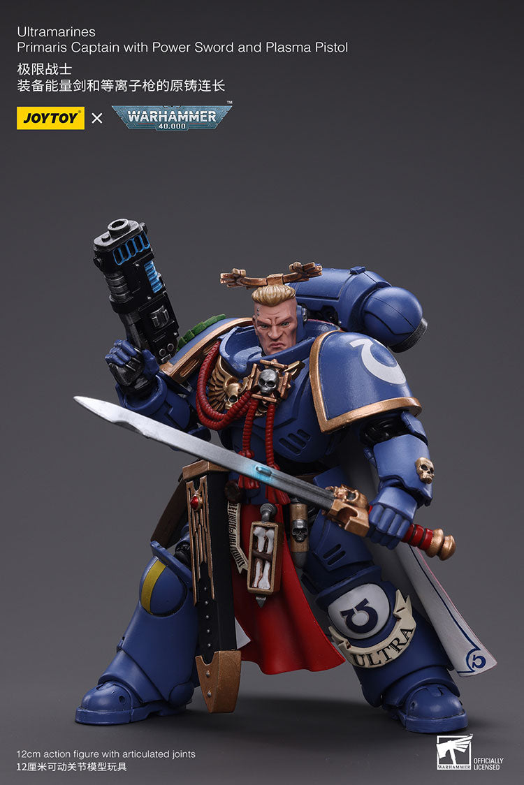 Ultramarines  Primaris Captain with Power Sword and Plasma Pistol
