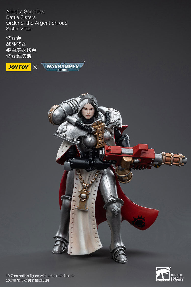 Adepta Sororitas Battle Sisters Order of the Argent Shroud Sister Vitas