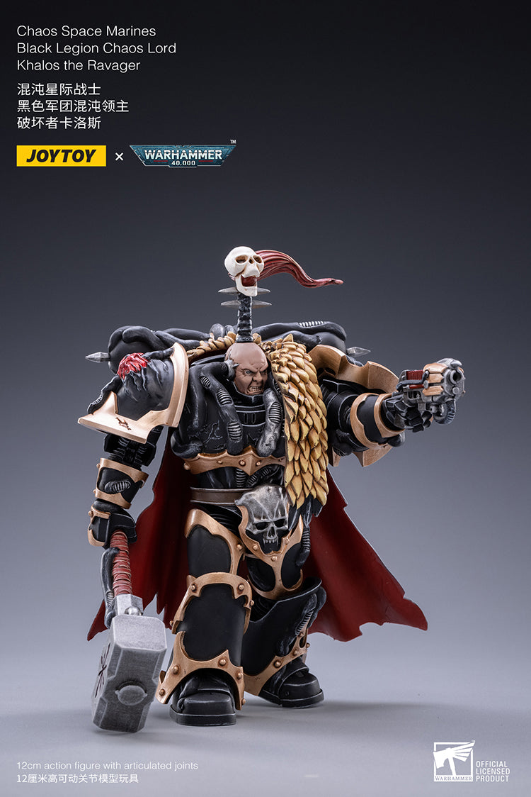 Chaos Space Marines Black Legion Chaos Lord Khalos the Ravager