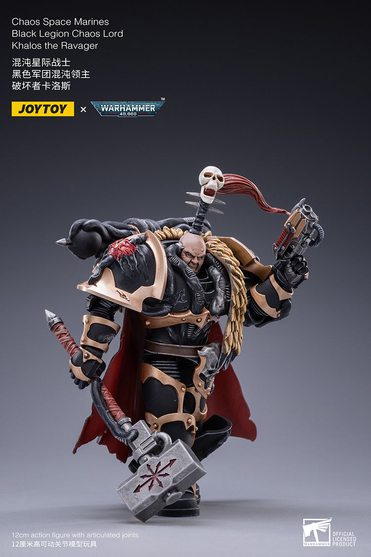 Chaos Space Marines Black Legion Chaos Lord Khalos the Ravager