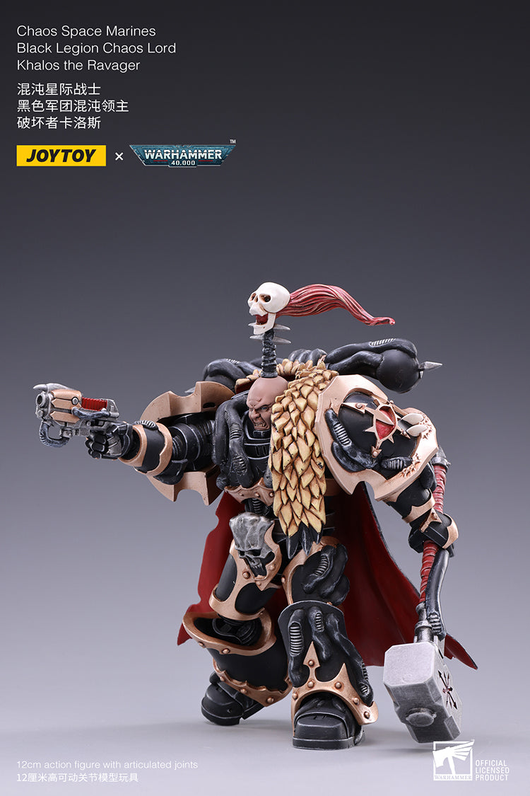 Chaos Space Marines Black Legion Chaos Lord Khalos the Ravager