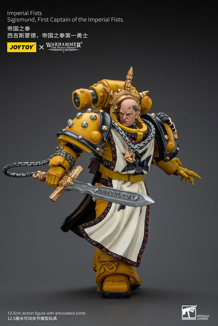 Imperial Fists Sigismund, First Captain of the lmperial Fists