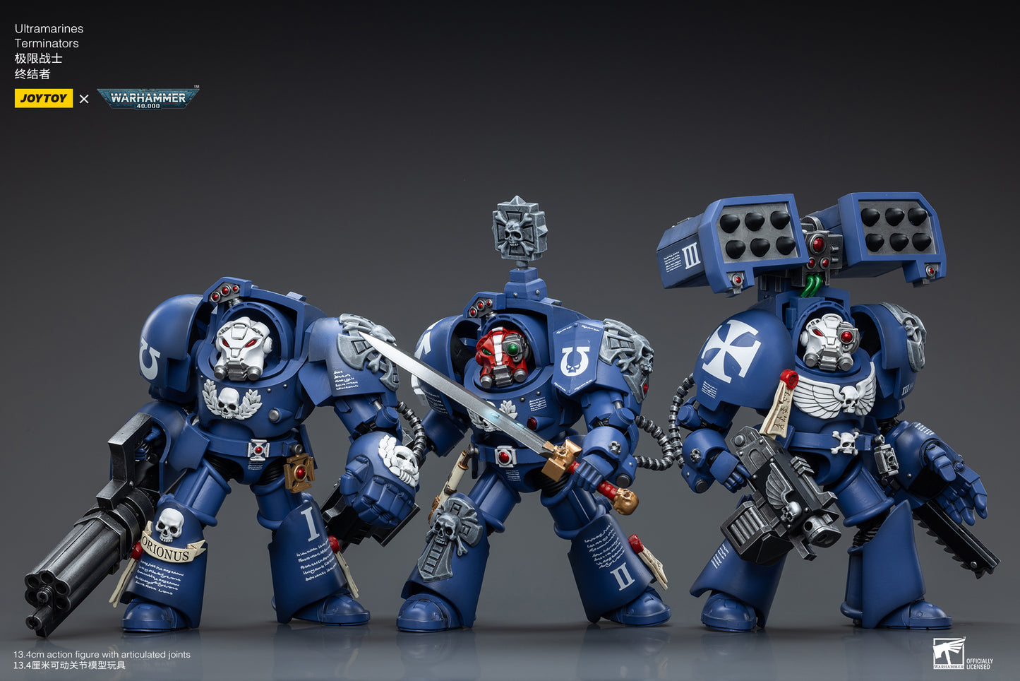 JOYTOY x Warhammer Terminators de los Ultramarines