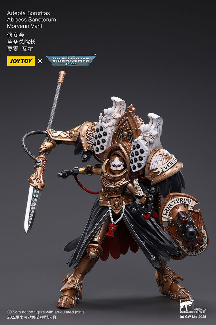 Adepta Sororitas Abbess Sanctorum Morvenn Vahl