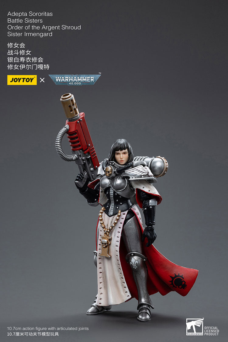 Adepta Sororitas Battle Sisters Order of the Argent Shroud Sister Irmengard