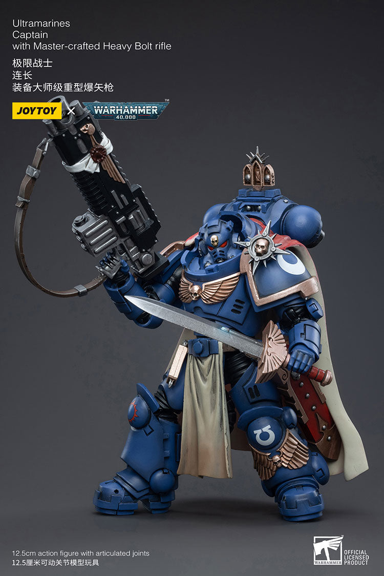 Ultramarines Captain With Master-crafted Heavy Bolt rifle
