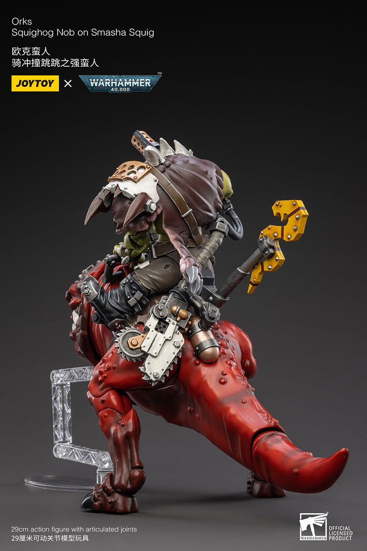 Orks Squighog Nob On Smasha Squig
