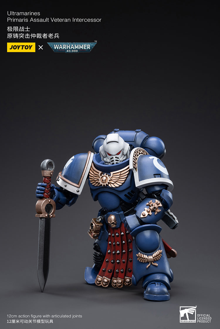 Ultramarines Primaris Assault Veteran Intercessor