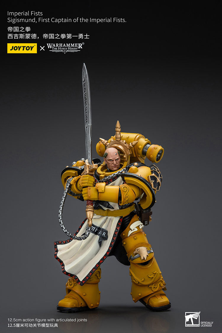Imperial Fists Sigismund, First Captain of the lmperial Fists