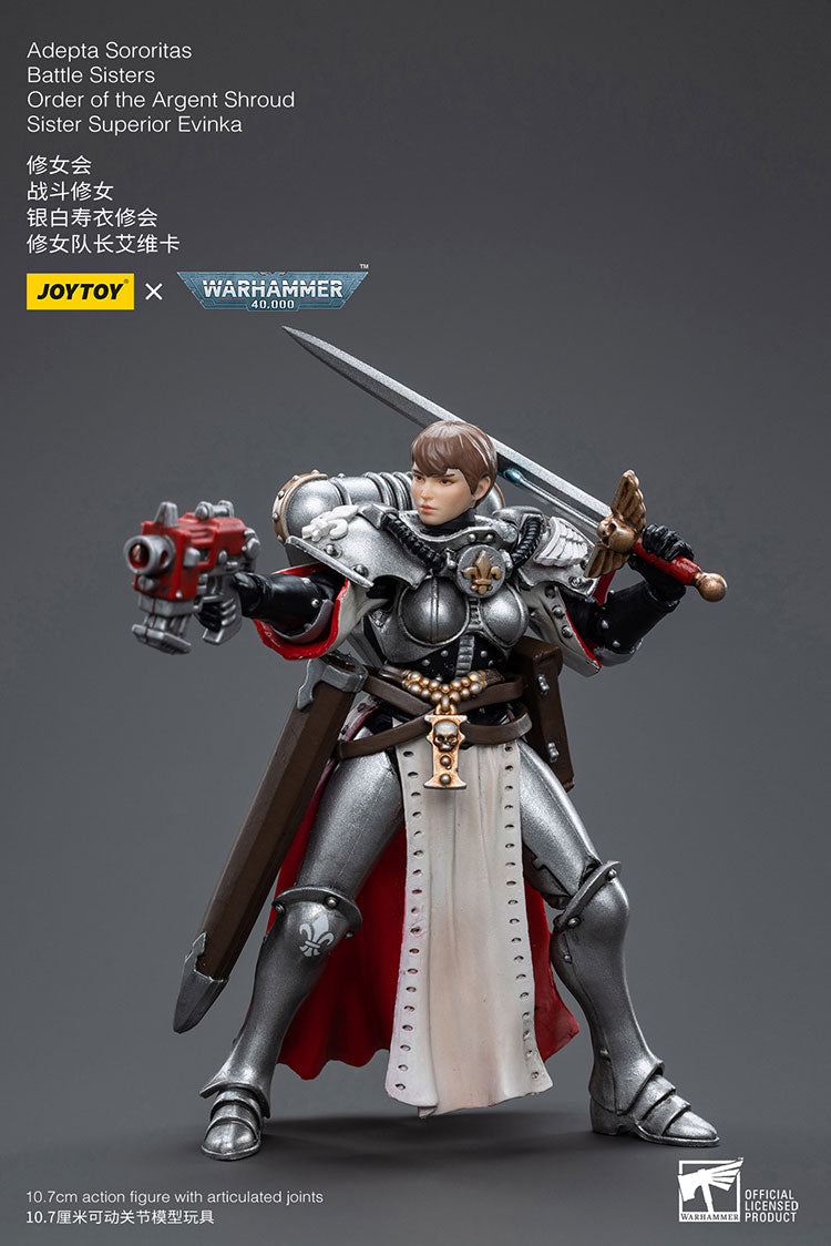 Adepta Sororitas Battle Sisters Order of the Argent Shroud Sister Superior Evinka