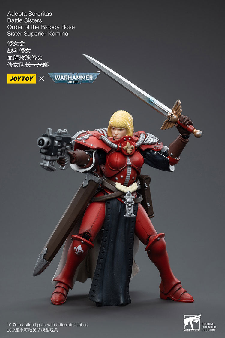 Adepta Sororitas Battle Sisters Order of the Bloody Rose Sister Superior Kamina