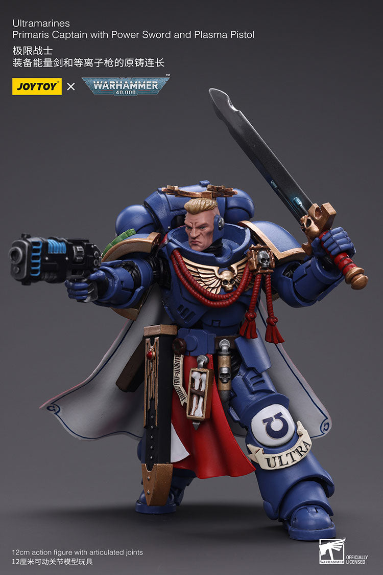 Ultramarines  Primaris Captain with Power Sword and Plasma Pistol