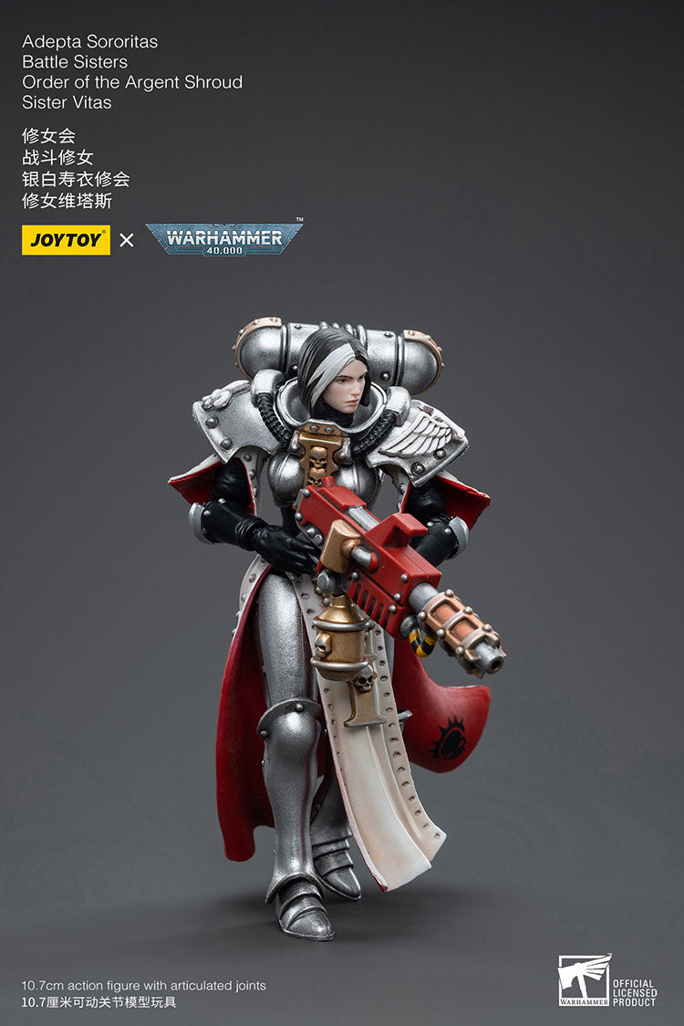 Adepta Sororitas Battle Sisters Order of the Argent Shroud Sister Vitas