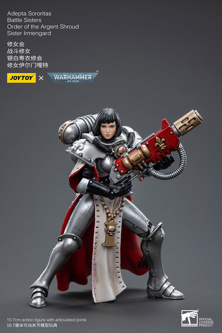 Adepta Sororitas Battle Sisters Order of the Argent Shroud Sister Irmengard