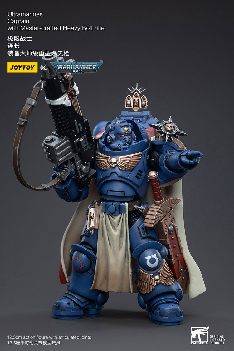 Ultramarines Captain With Master-crafted Heavy Bolt rifle