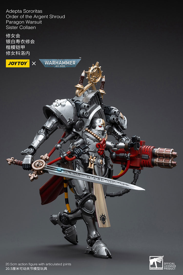 Adepta Sororitas Order of the Argent Shroud Paragon Warsuit Sister Collaen