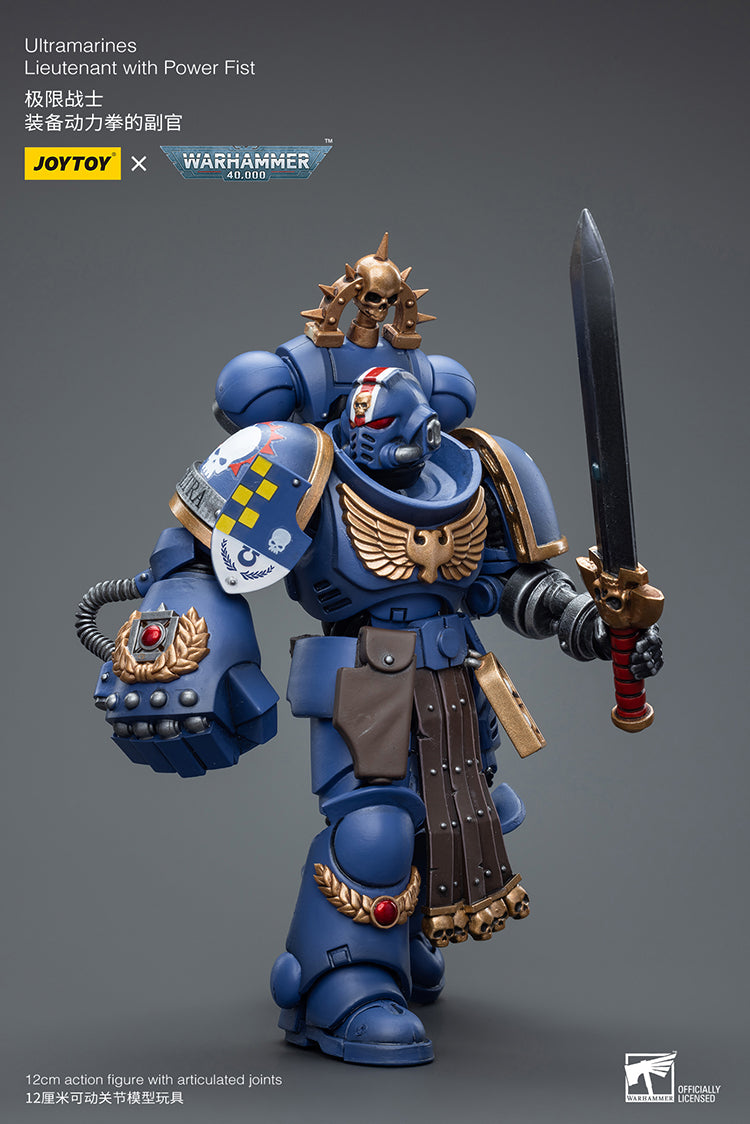 Ultramarines Lieutenant with Power Fist