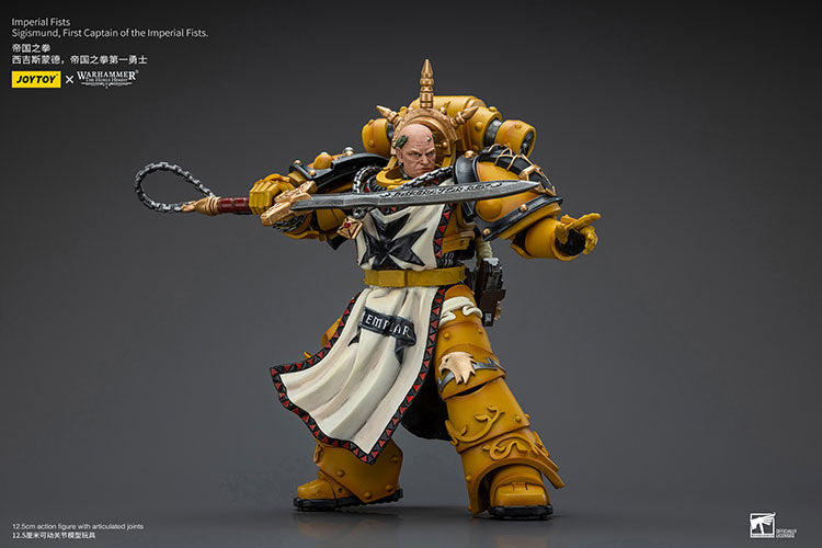 Imperial Fists Sigismund, First Captain of the lmperial Fists