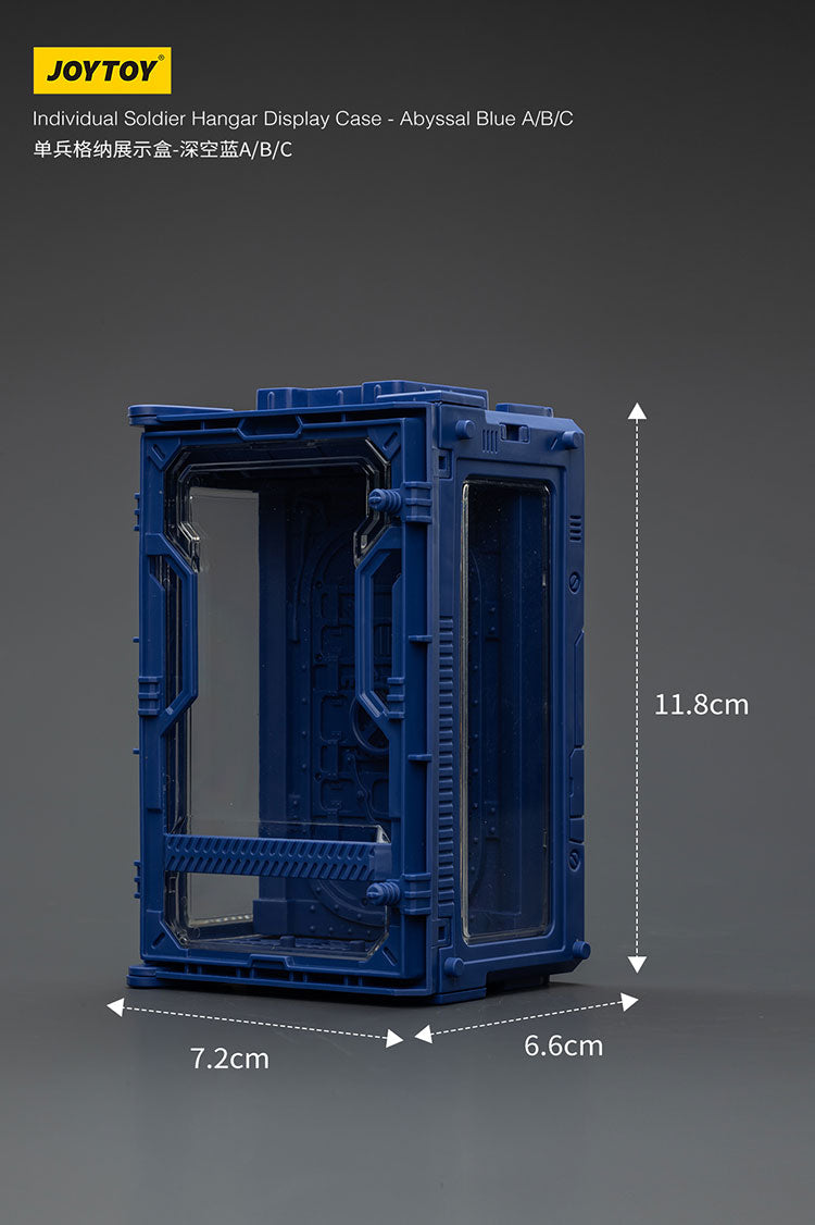 Individual Soldier Hangar Display Case - Abyssal Blue