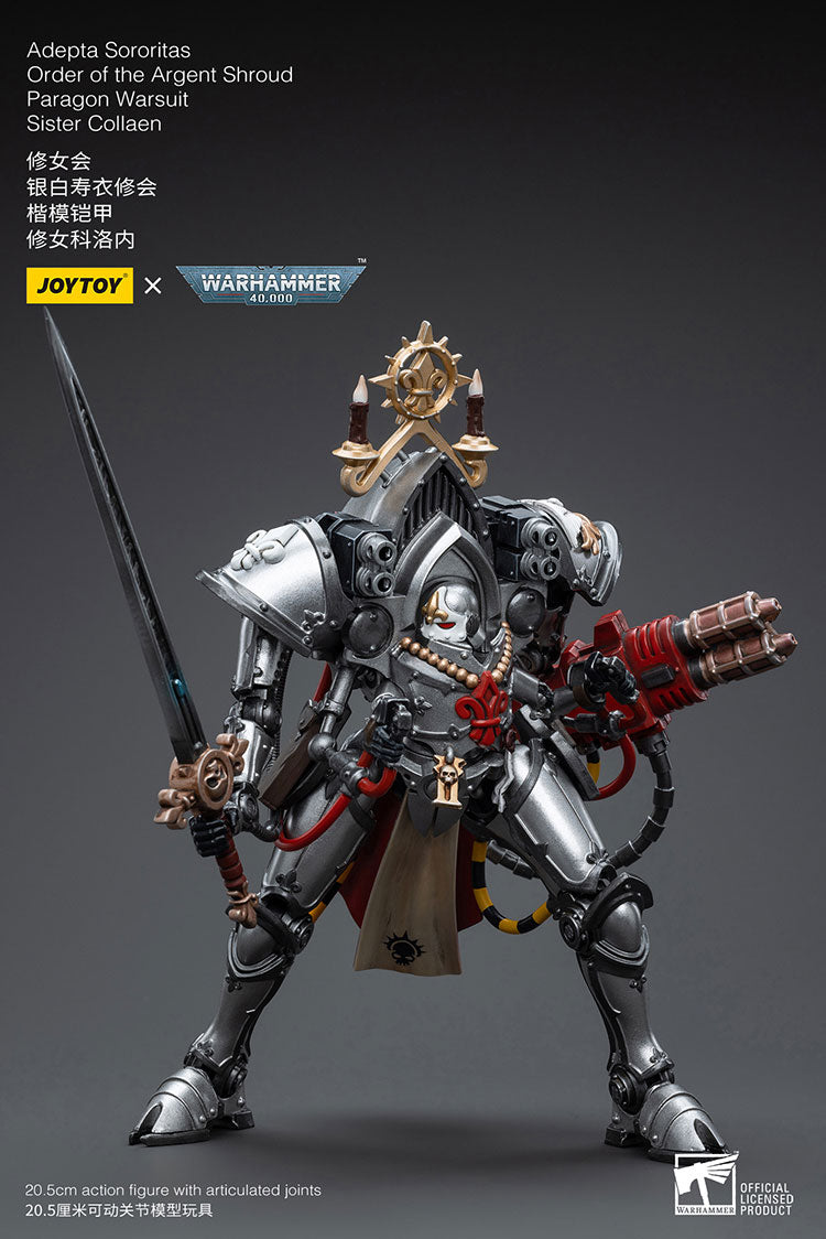 Adepta Sororitas Order of the Argent Shroud Paragon Warsuit Sister Collaen
