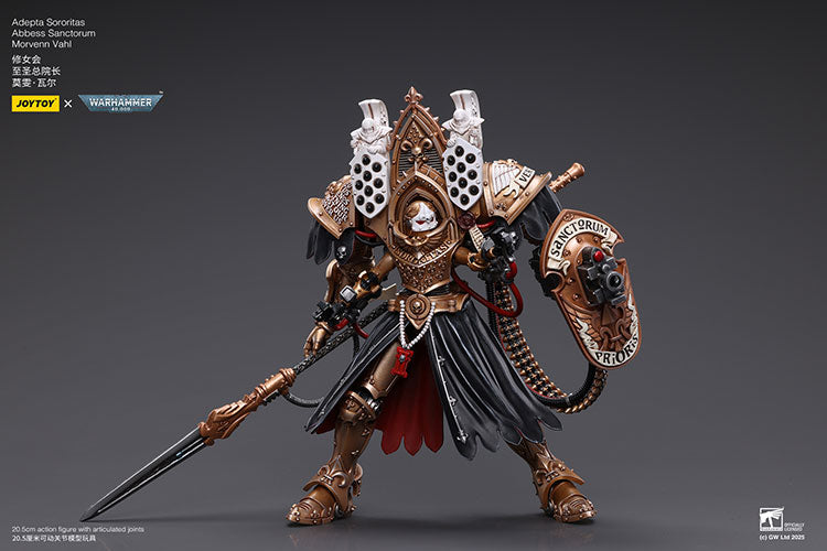 Adepta Sororitas Abbess Sanctorum Morvenn Vahl