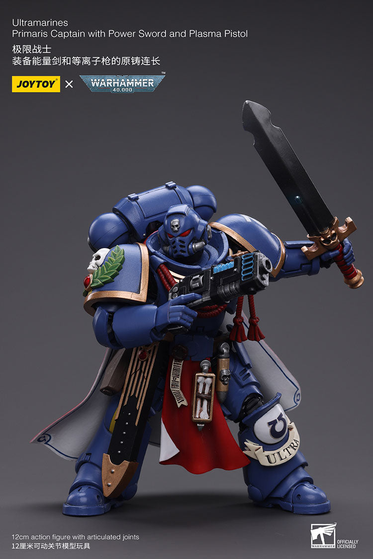 Ultramarines  Primaris Captain with Power Sword and Plasma Pistol