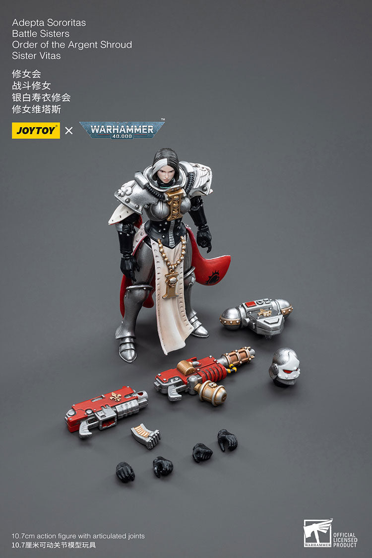 Adepta Sororitas Battle Sisters Order of the Argent Shroud Sister Vitas