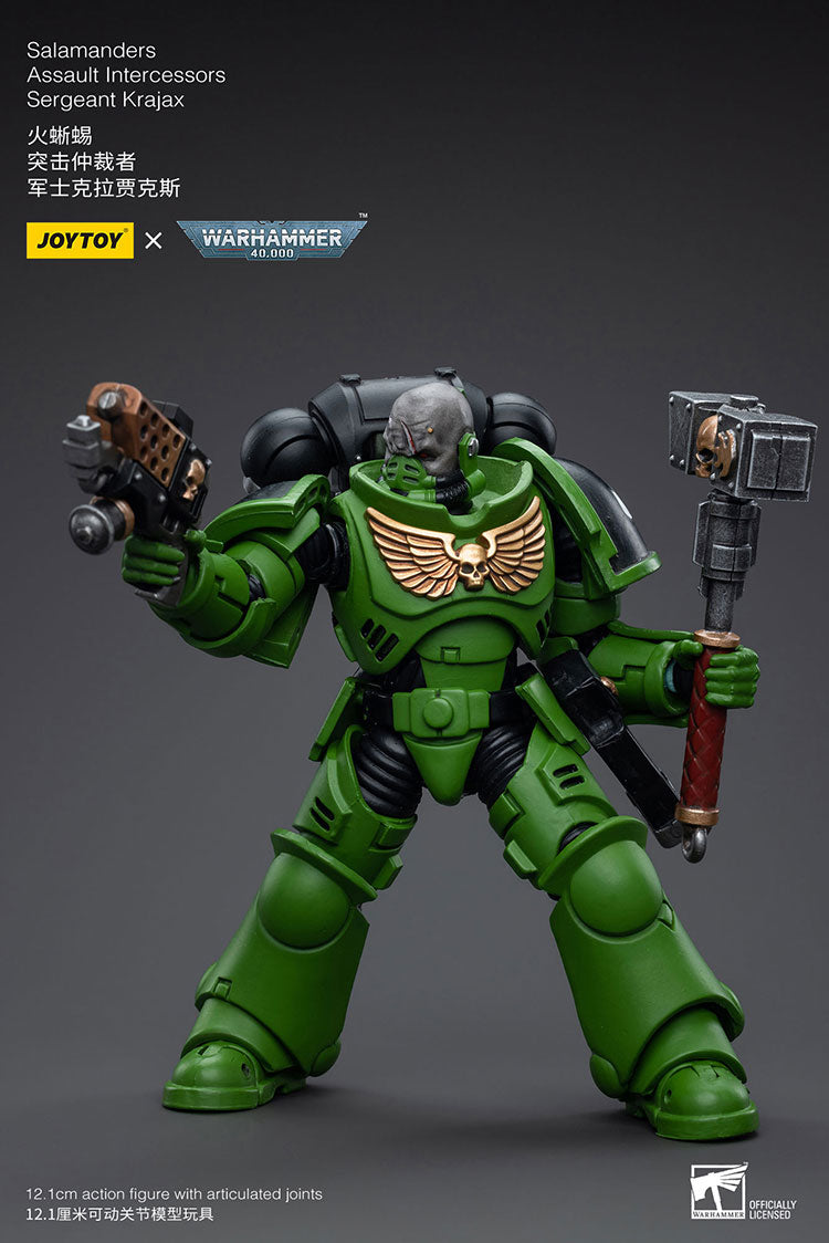 Salamanders Assault Intercessors Sergeant Krajax