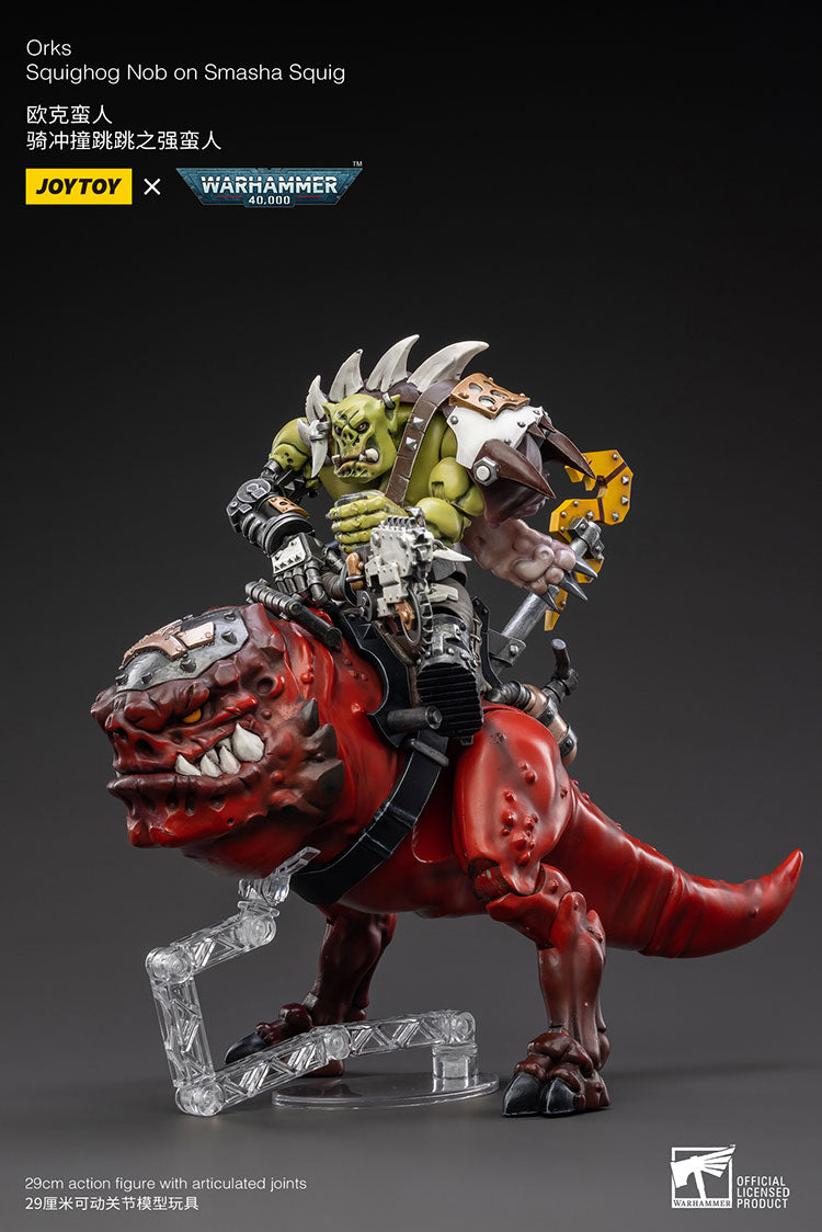 Orks Squighog Nob On Smasha Squig