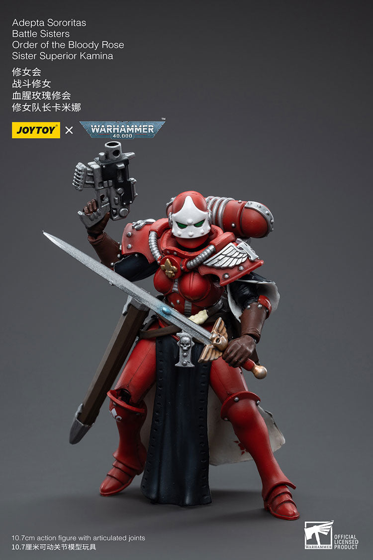 Adepta Sororitas Battle Sisters Order of the Bloody Rose Sister Superior Kamina