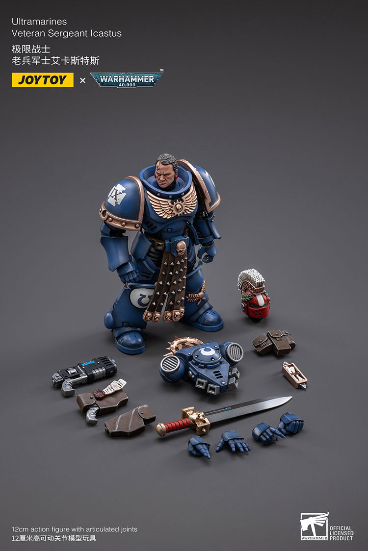 Ultramarines Veteran Sergeant Icastus