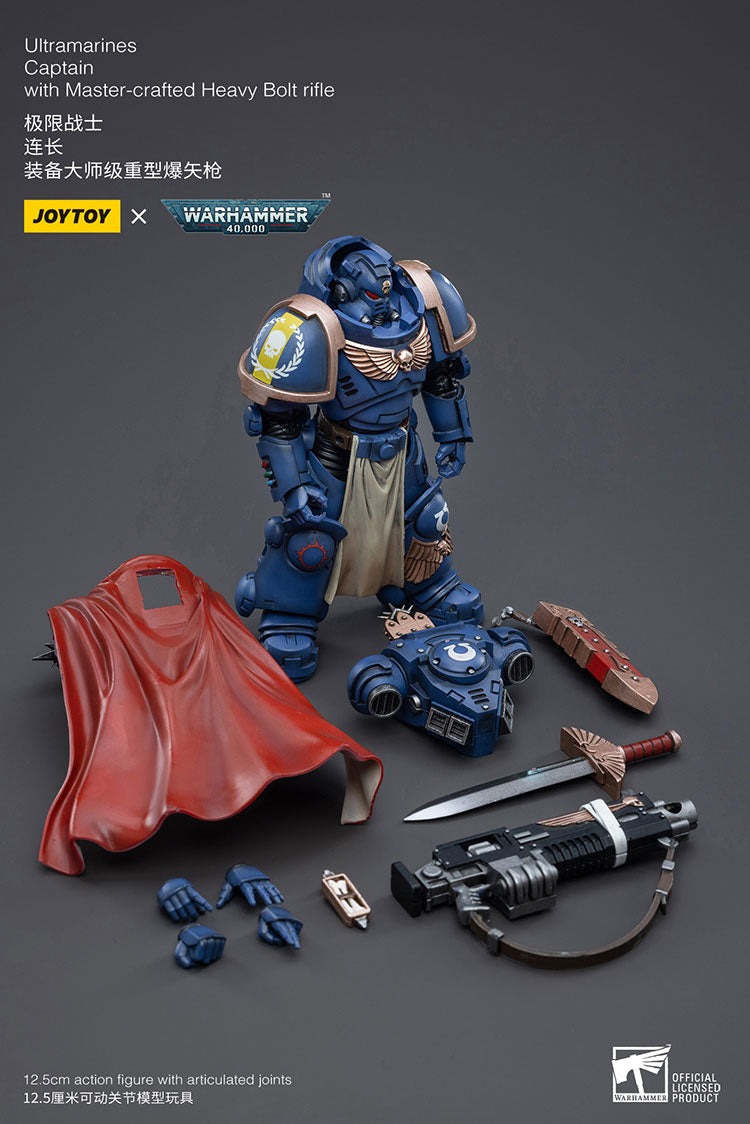 Ultramarines Captain With Master-crafted Heavy Bolt rifle