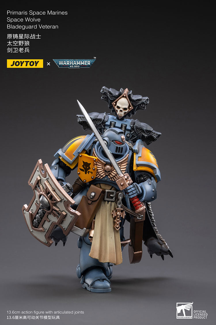 Pmaris Space Marines Space Wolve Bladeguard Veteran