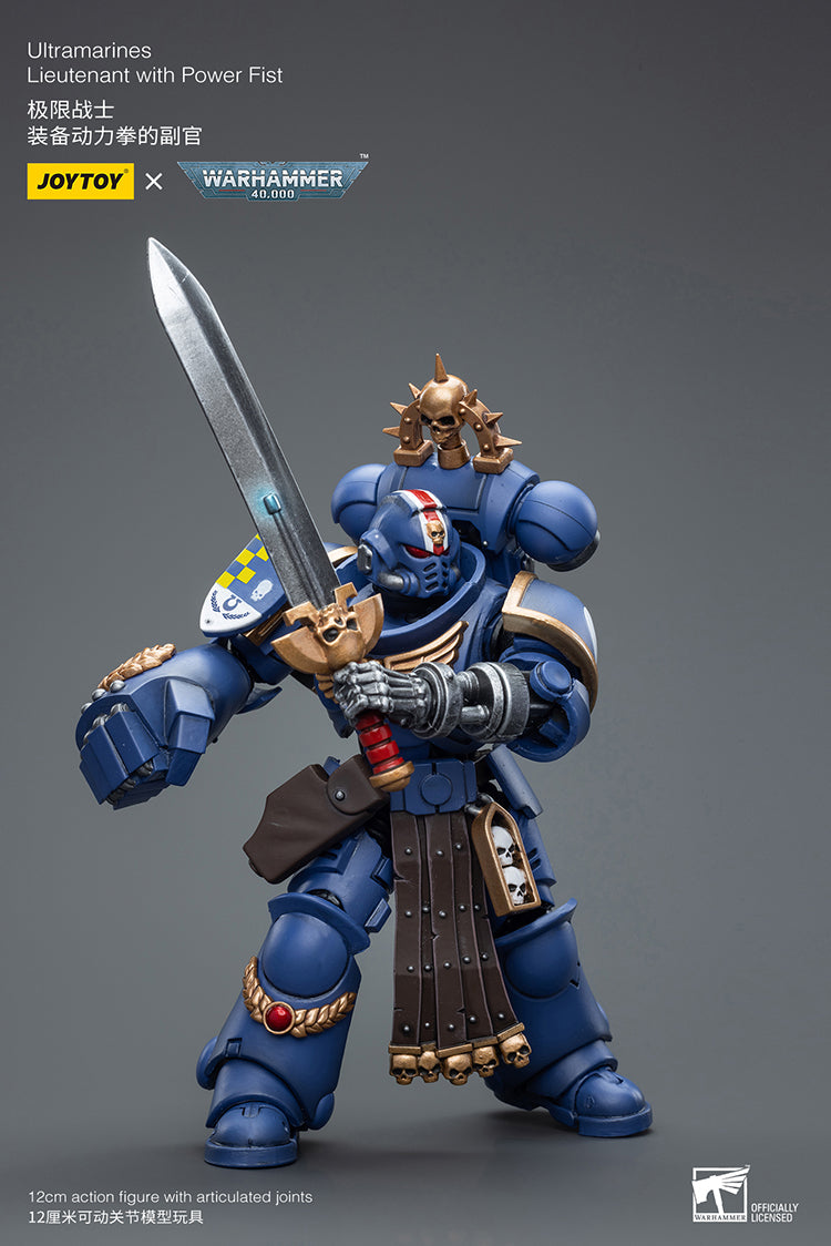 Ultramarines Lieutenant with Power Fist