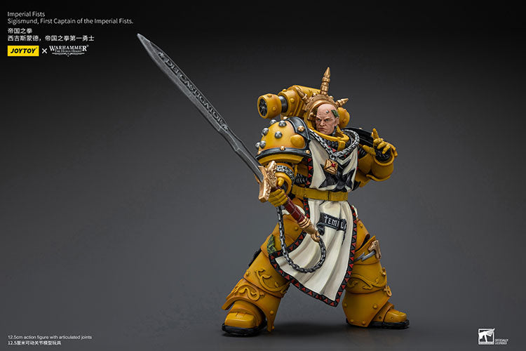 Imperial Fists Sigismund, First Captain of the lmperial Fists