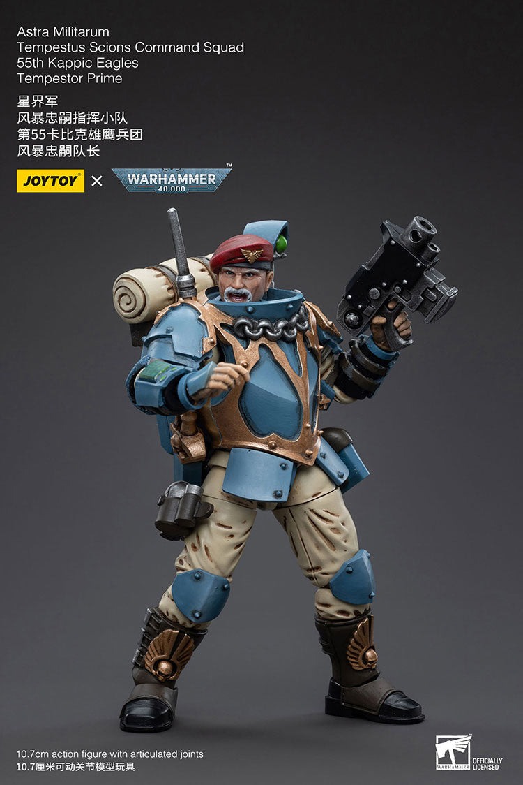 Astra Militarum Tempestus Scions Command Squad 55th Kappic Eagles Tempestor Prime