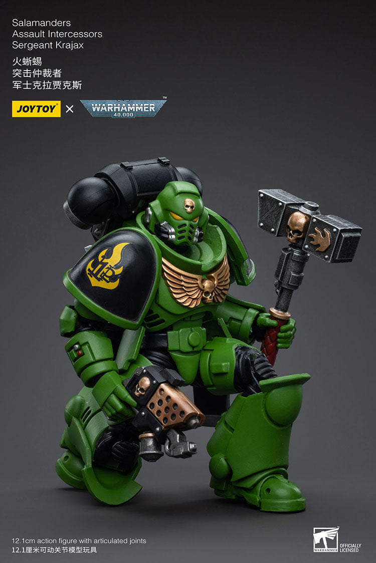 Salamanders Assault Intercessors Sergeant Krajax