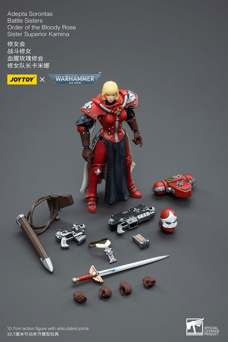 Adepta Sororitas Battle Sisters Order of the Bloody Rose Sister Superior Kamina