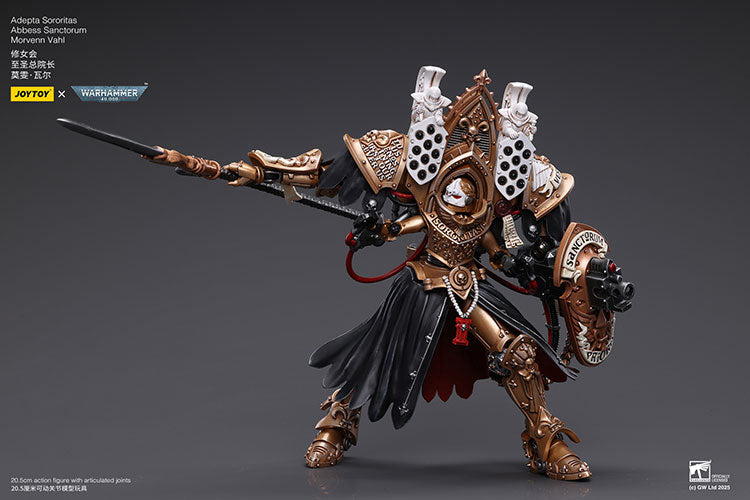 Adepta Sororitas Abbess Sanctorum Morvenn Vahl