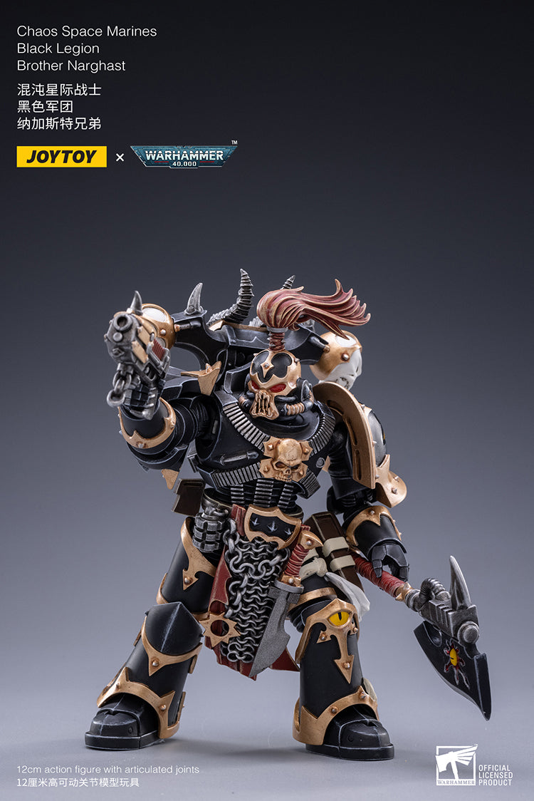 Chaos Space Marines Black Legion Brother Narghast